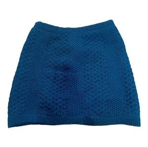 Kyber 100% wool mini skirt with liner size small S